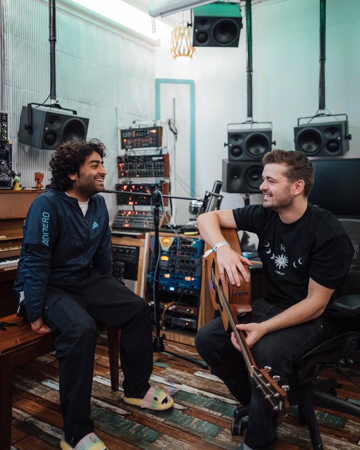 Martin Garrix & Arijit Singh In Studio